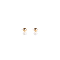 Solid 9ct Gold Ball Stud Earrings