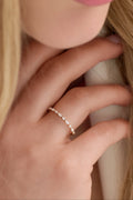 Ashling Marquise Cut Lab-Grown Diamond Wedding Band