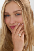 Kellie Round Cut 1.09ct Lab-Grown Diamond Floral Cluster Engagement Ring